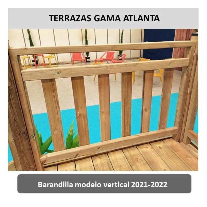 Terraza mobil home en kit con cubierta toldo - MundoMobilHome