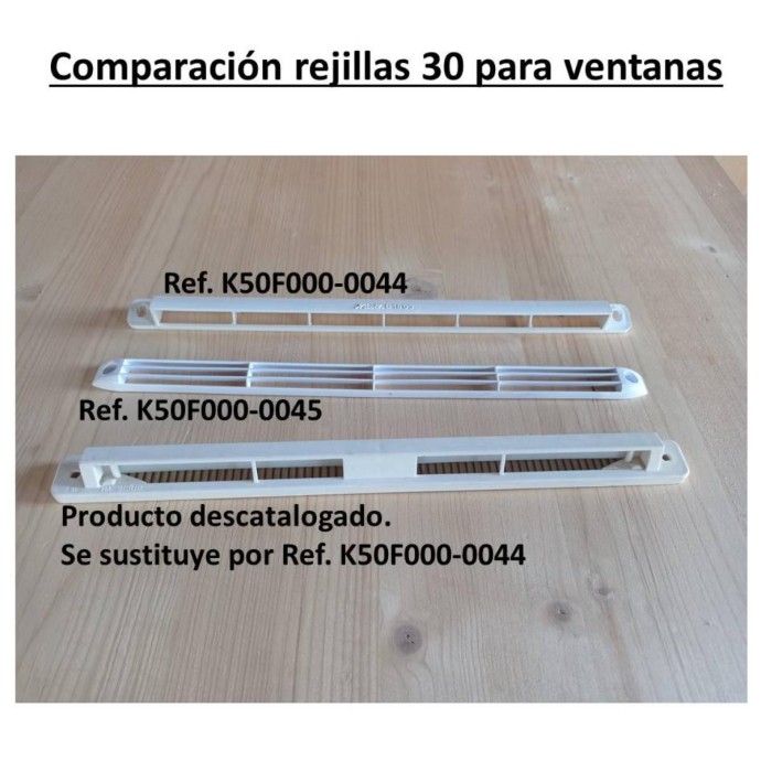 Rejilla exterior ventana - Recambios mobil homes- MundoMobilHome