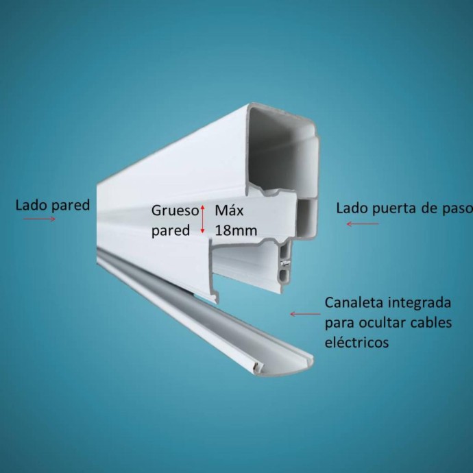 Puerta de paso mobil home - MundoMobilHome