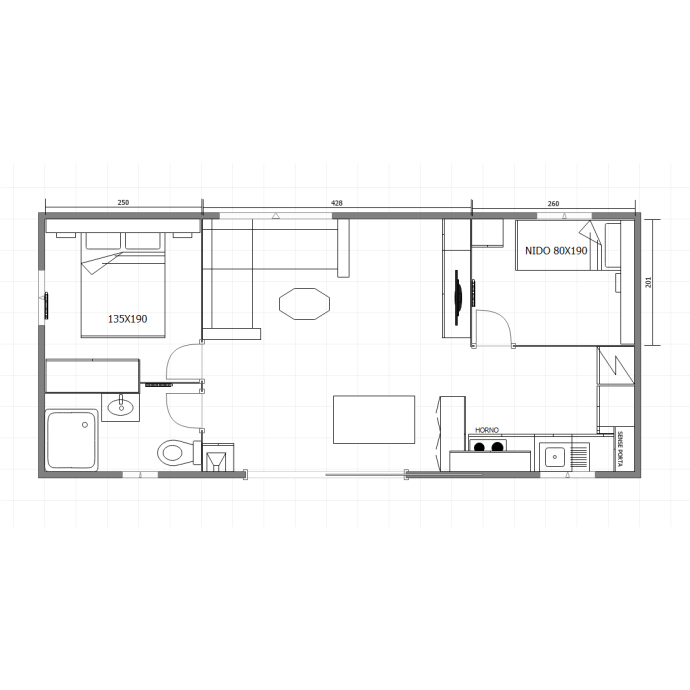 Mobil Home Nuevo MobilBages Caribe+ 9x4 - MundoMobilHome