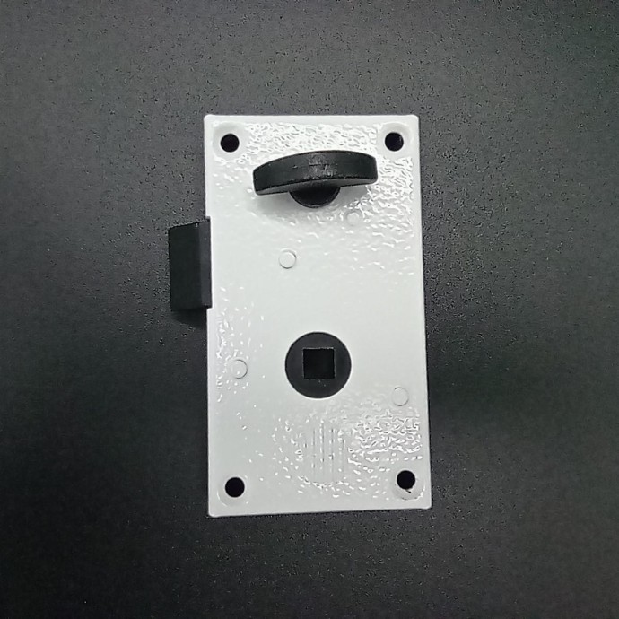 Cerradura con bloqueo puerta interior mobil home - MundoMobilHome